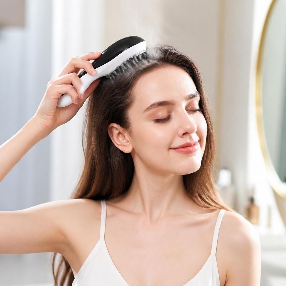 Hair Spray Color - Multi-Function Electric Spray Hair Brush Hair