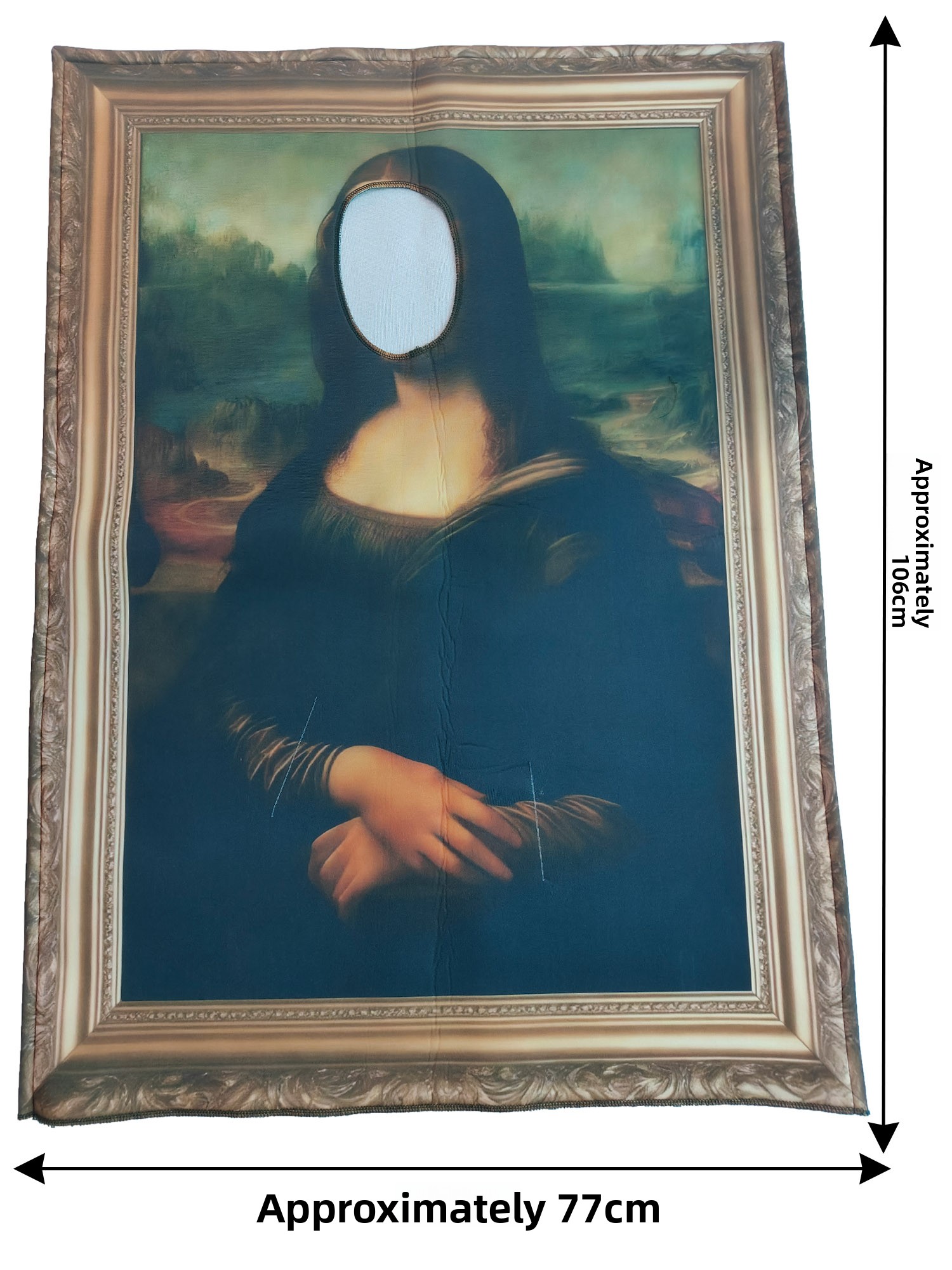 Cosplay Prop Paint - Halloween Mona Lisa Smile Cosplay Decorative