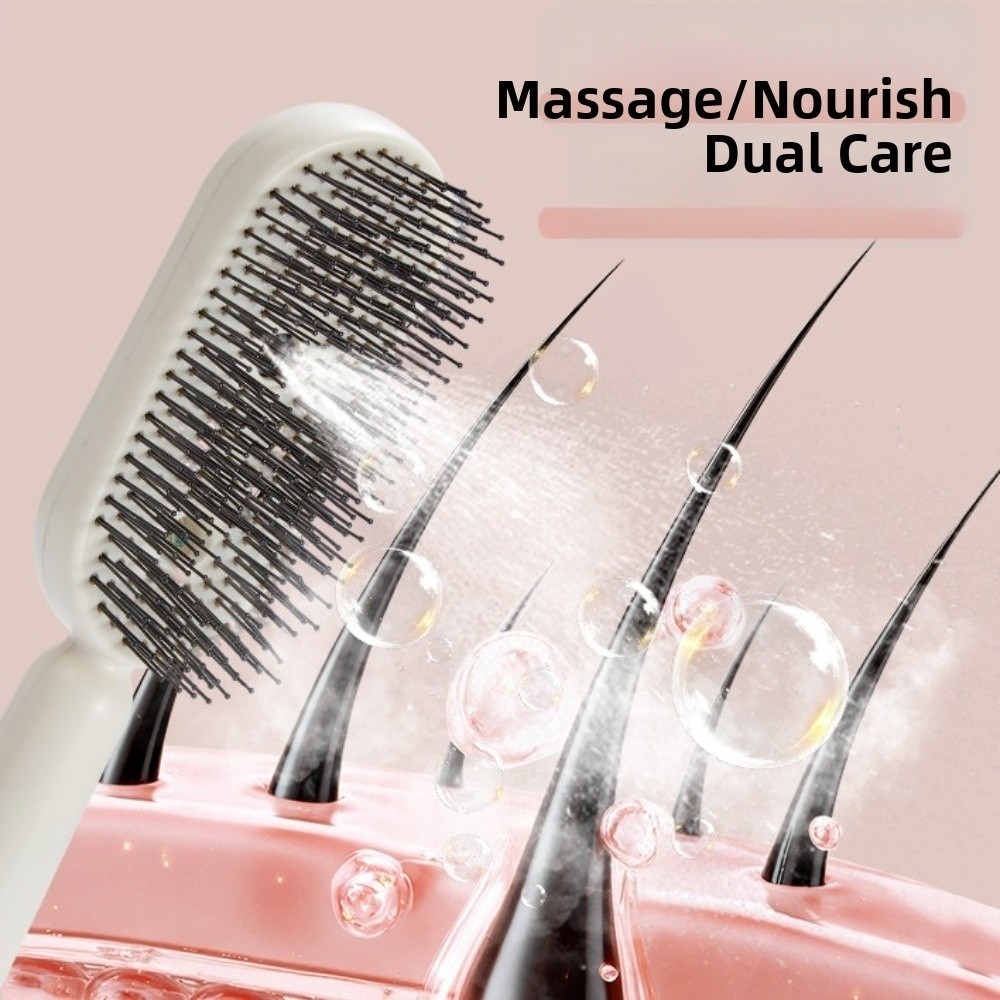 Hair Spray Color - Multi-Function Red Light Spray Massage Comb