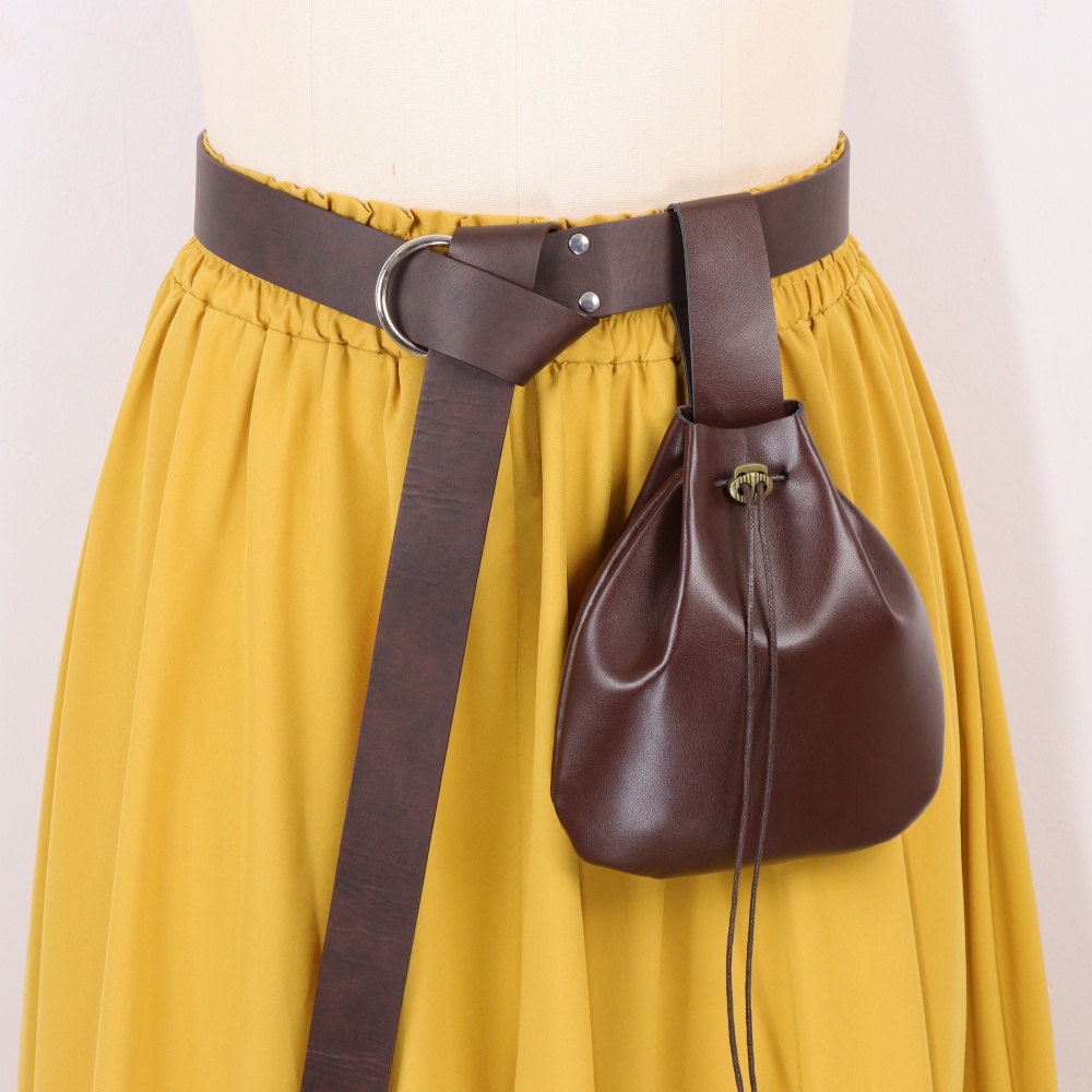 Vintage Medieval PU Leather Be - Cosplay Prop ulasan dan harga