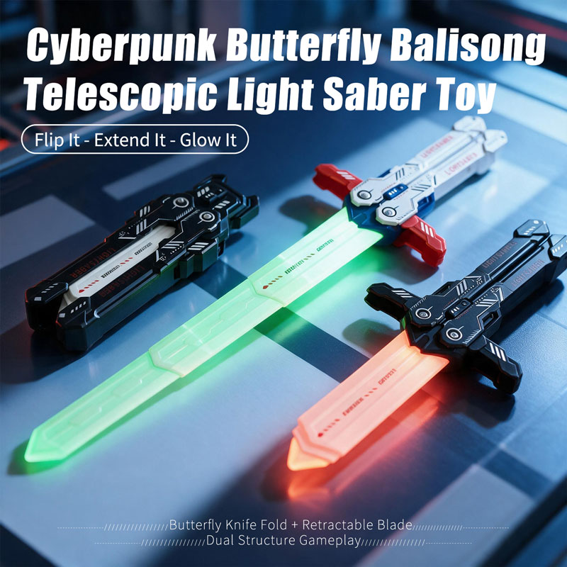 Cyberpunk Butterfly Retractabl - Cosplay Prop Dagger ulasan dan harga