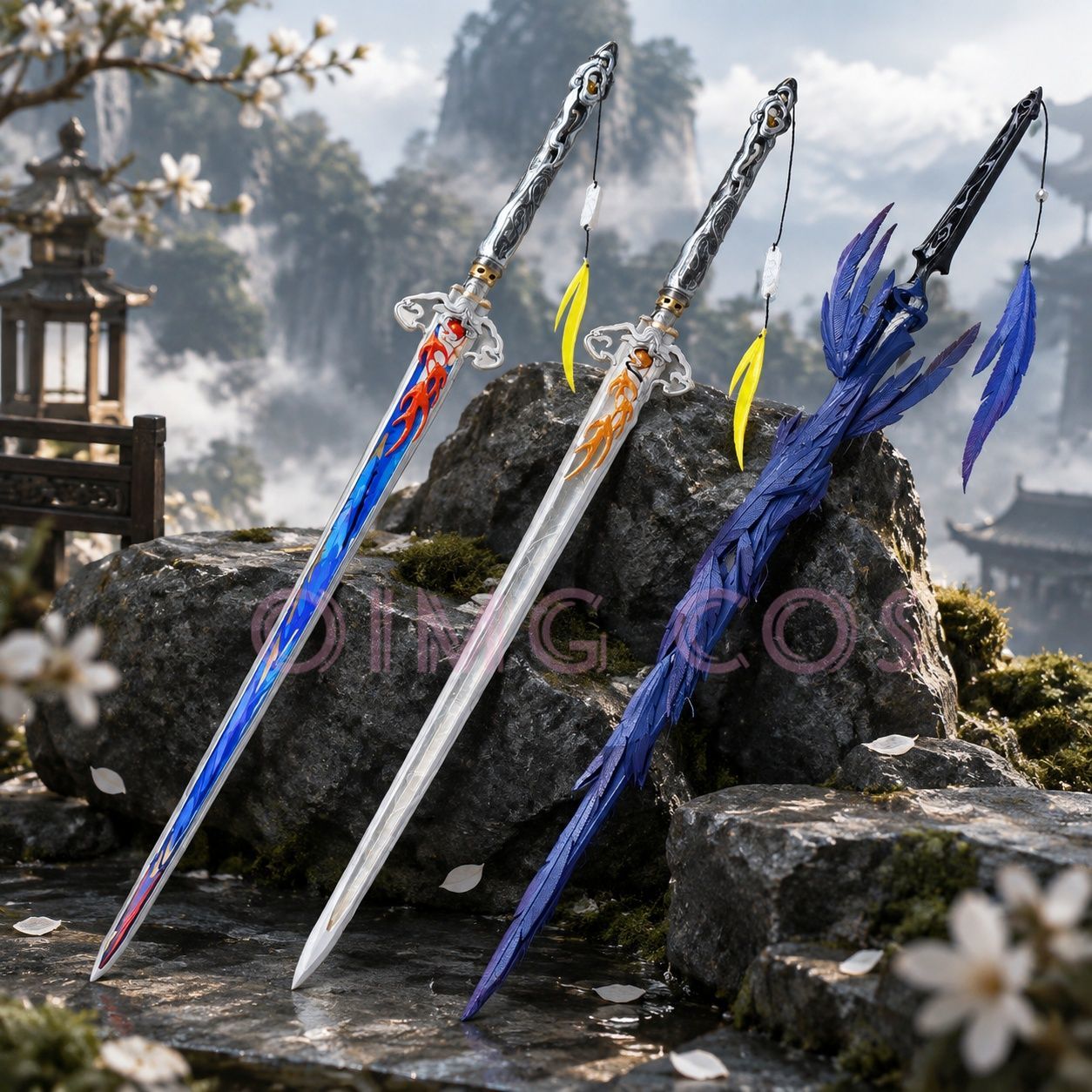 Wuthering Waves Yangyang Xuanl - Cosplay Prop Making ulasan dan harga