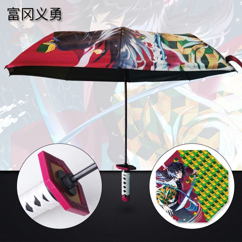 Demon Slayer Katana Umbrella C - Cosplay Prop Dagger ulasan dan harga