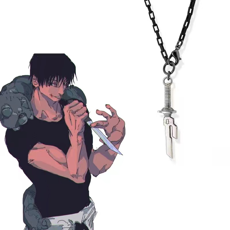 Stylish Anime Fushiguro Toji C - Cosplay Prop Dagger ulasan dan harga