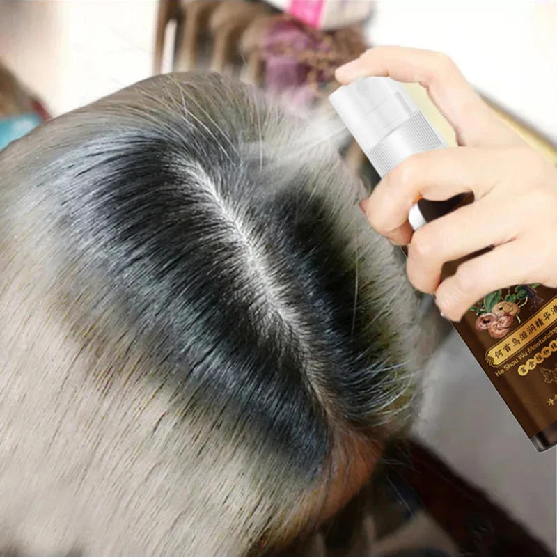 100ml Polygonum Multiflorum Na - Hair Spray Color ulasan dan harga