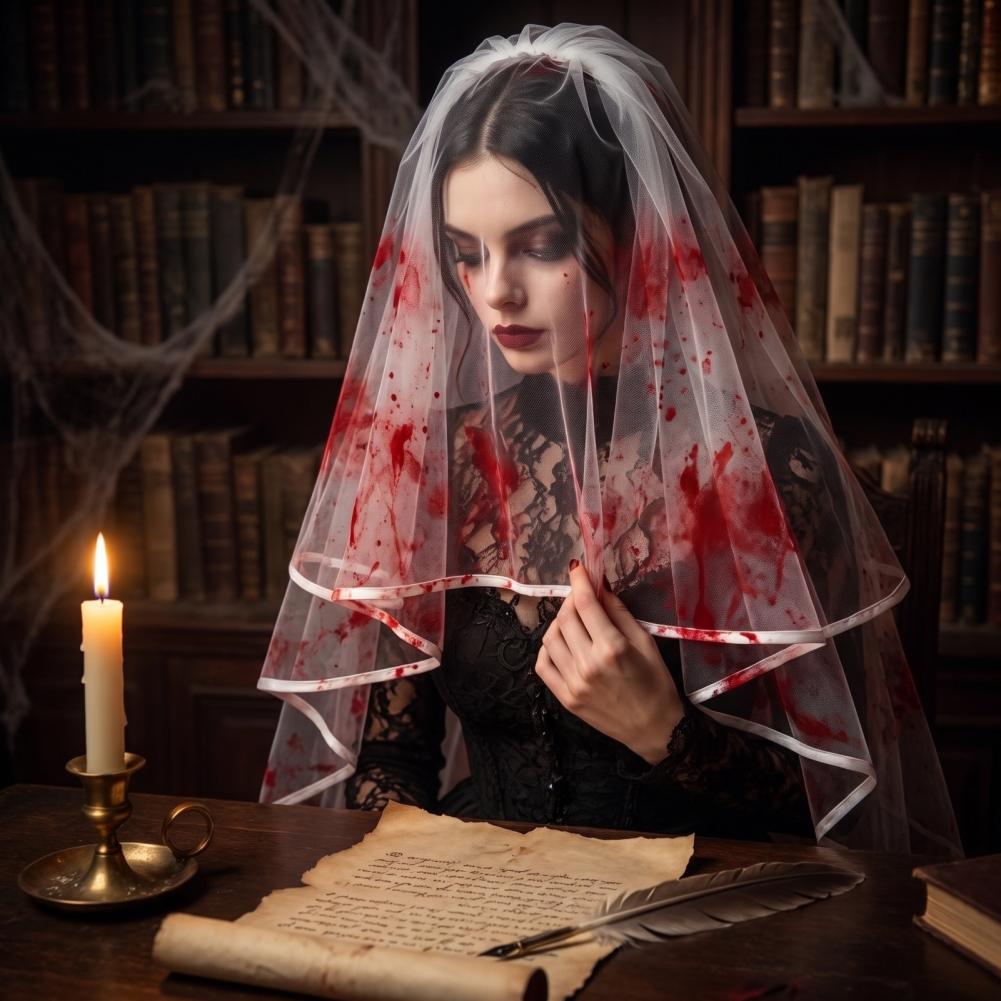 Easy to Wear Hair Comb Veil Gh - Easy Cosplay Prop ulasan dan harga